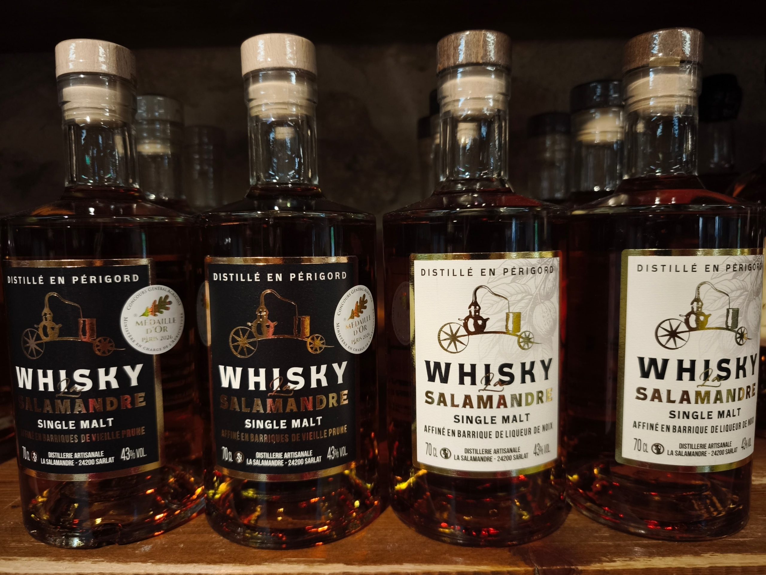 Whisky Single Malt La Salamandre à la noix
